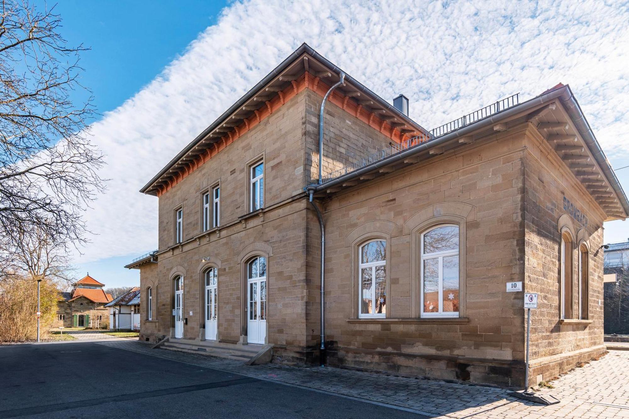 Bahnhof Grombach Daire Bad Rappenau Dış mekan fotoğraf