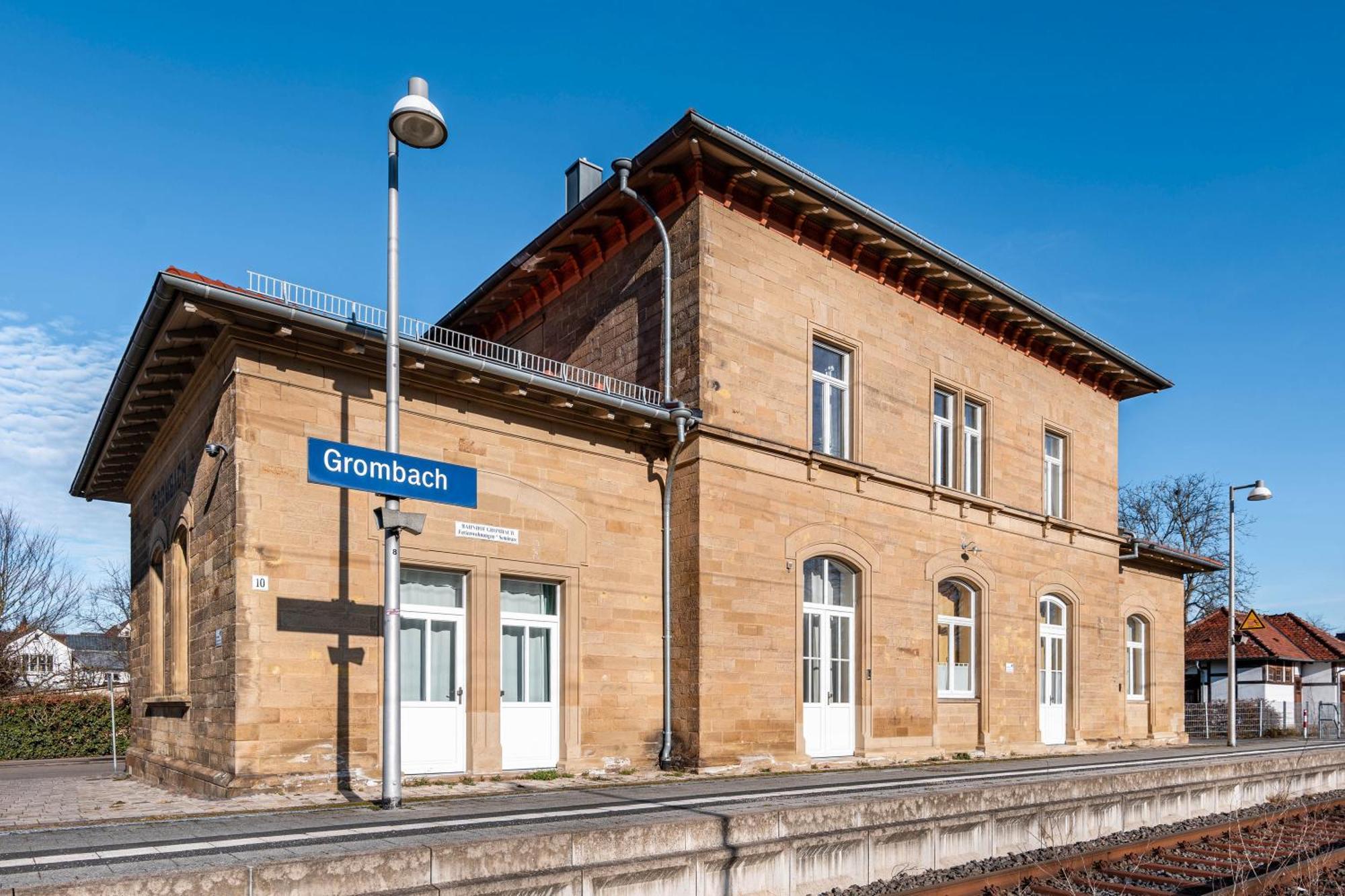 Bahnhof Grombach Daire Bad Rappenau Dış mekan fotoğraf